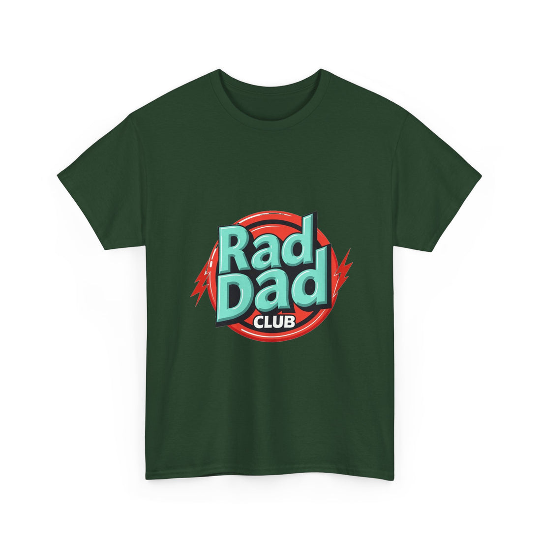 'Rad Dad Club' Retro Graphic T-Shirt for Cool Dads, Father’s Day Gift