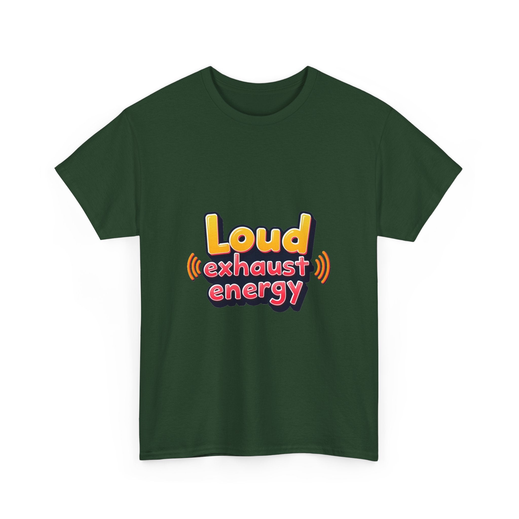 'Loud Exhaust Energy' Graphic T