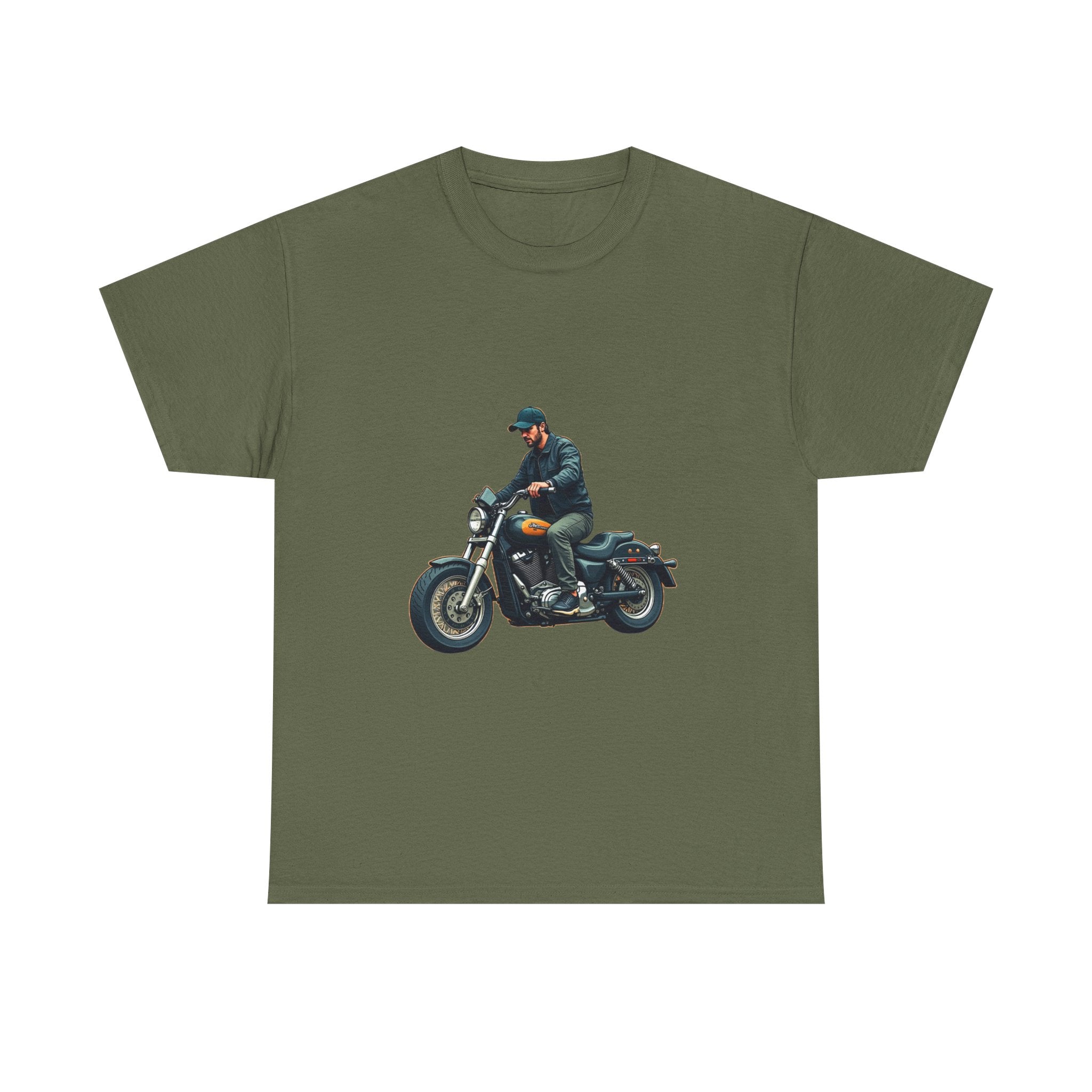 Vintage Motorcycle Rider T-Shirt