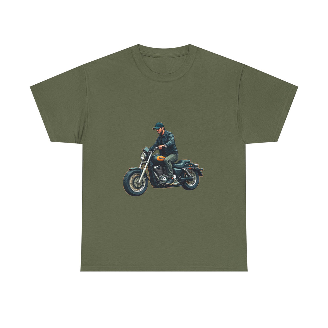 Vintage Motorcycle Rider T-Shirt