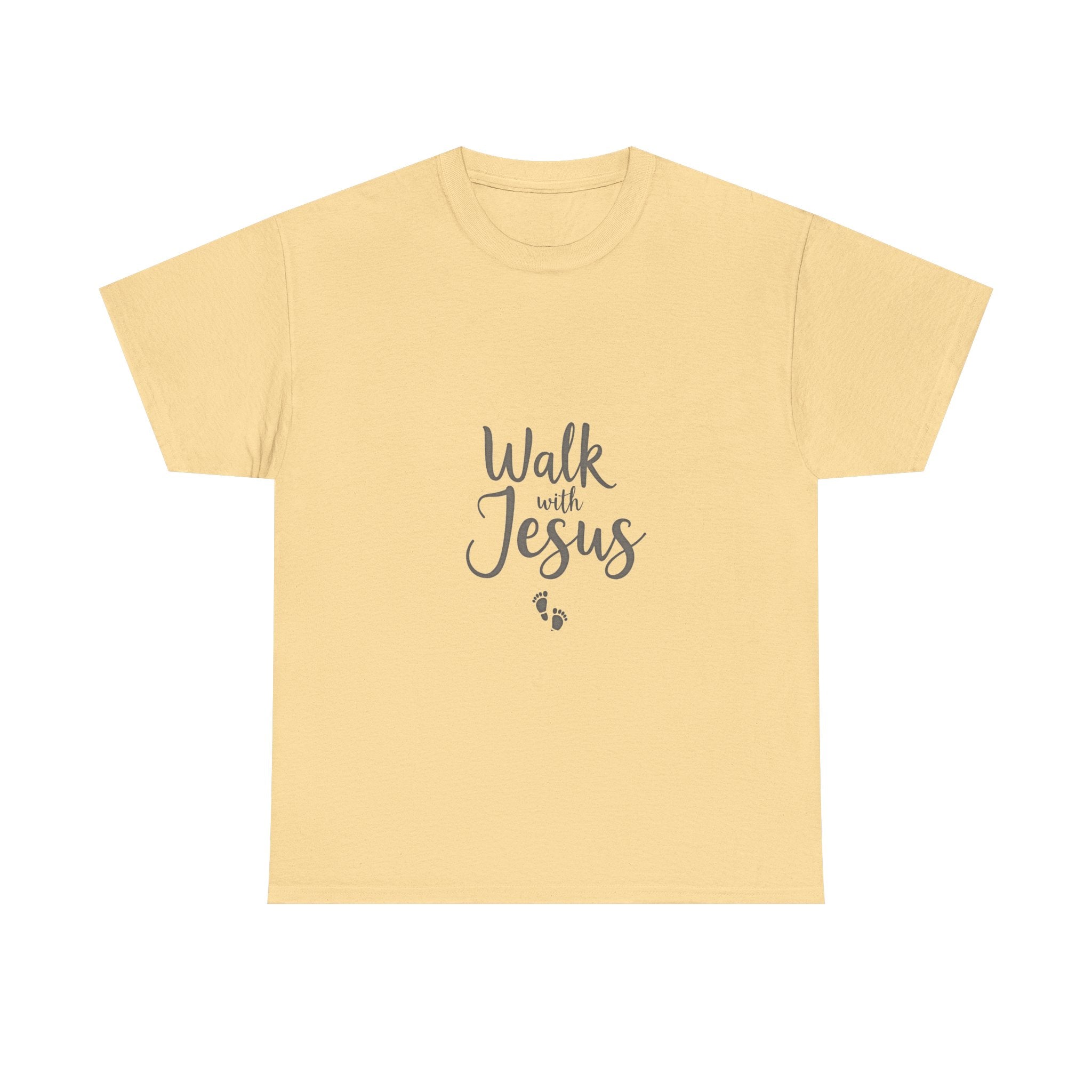 'Walk with Jesus" Footprint Edition Faith T-Shirt