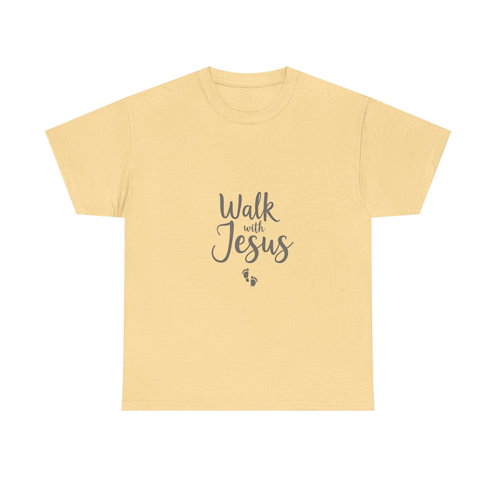 'Walk with Jesus" Footprint Edition Faith T-Shirt