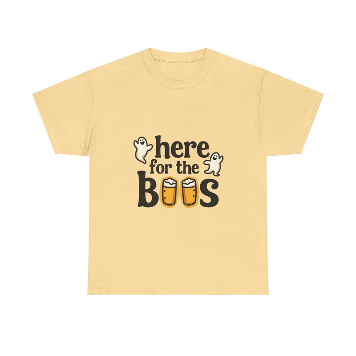 'Here for the Boos' Halloween T-Shirt