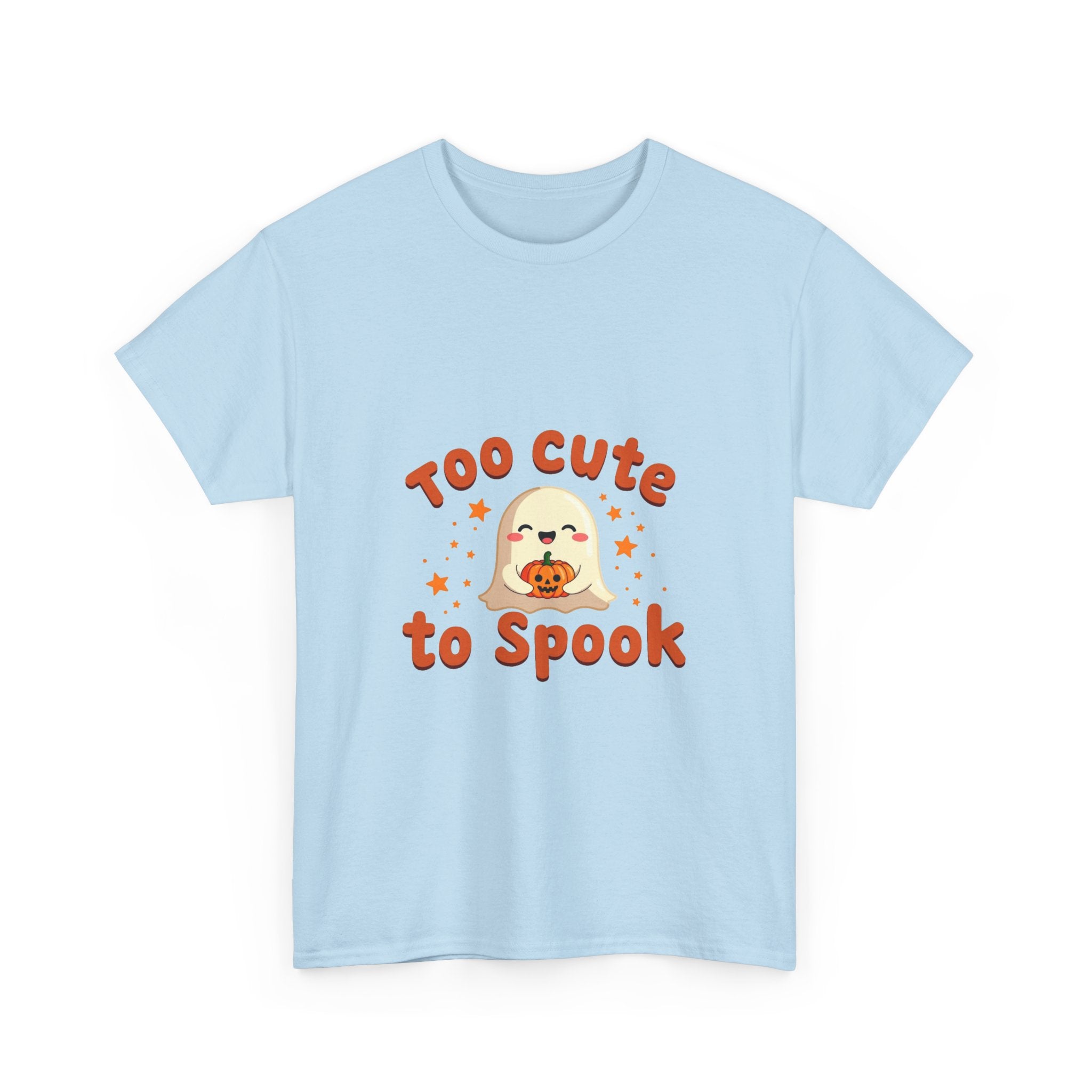 'Too Cute to Spook Ghost' Halloween T-Shirt