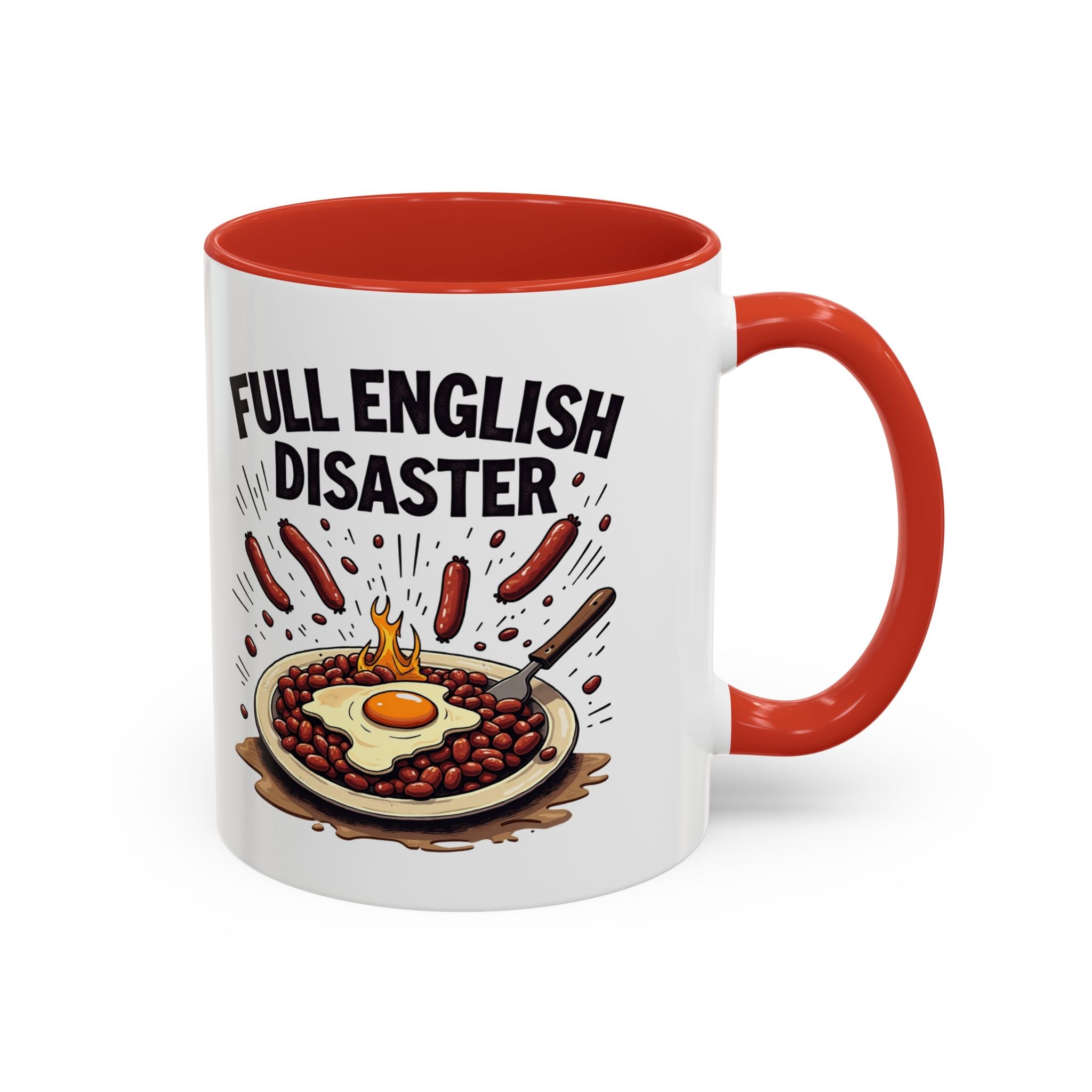 "Full English Disaster" Breakfast Coffee Mug