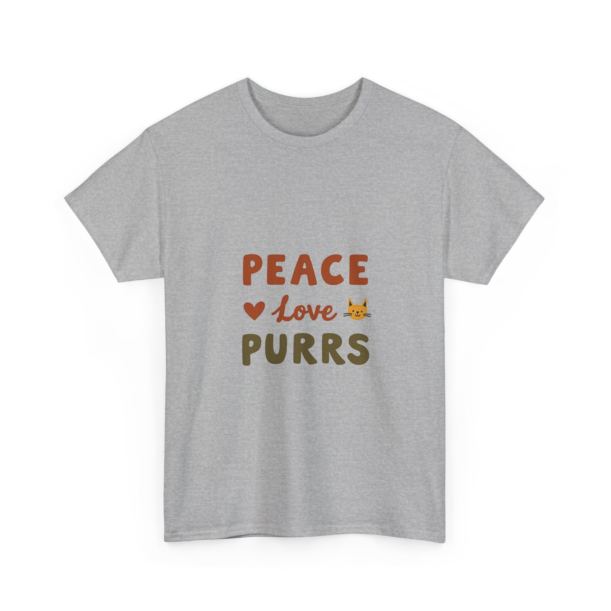 Peace, Love & Purrs T-Shirt