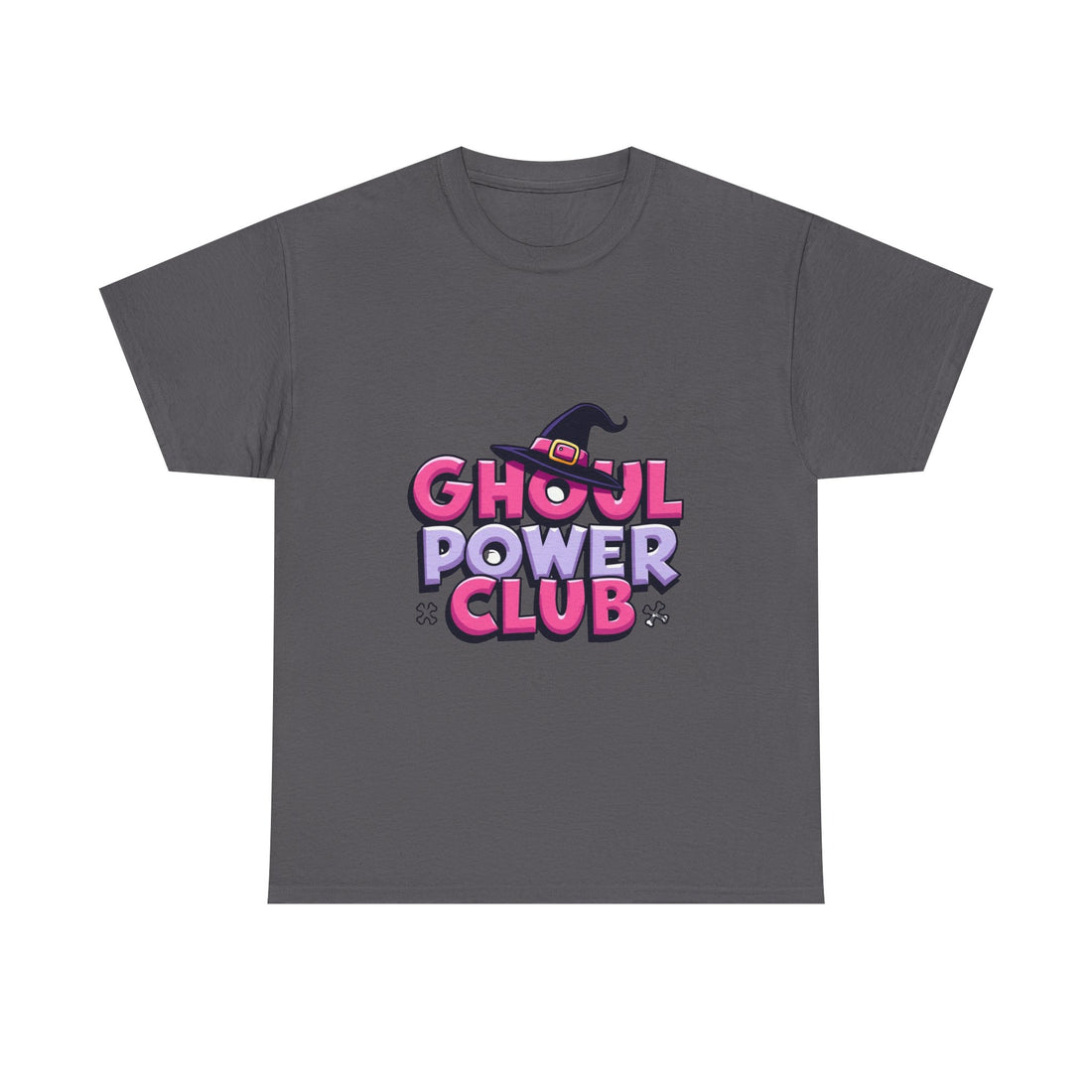 'Ghoul Power Club' Halloween Witch Hat Graphic T-Shirt