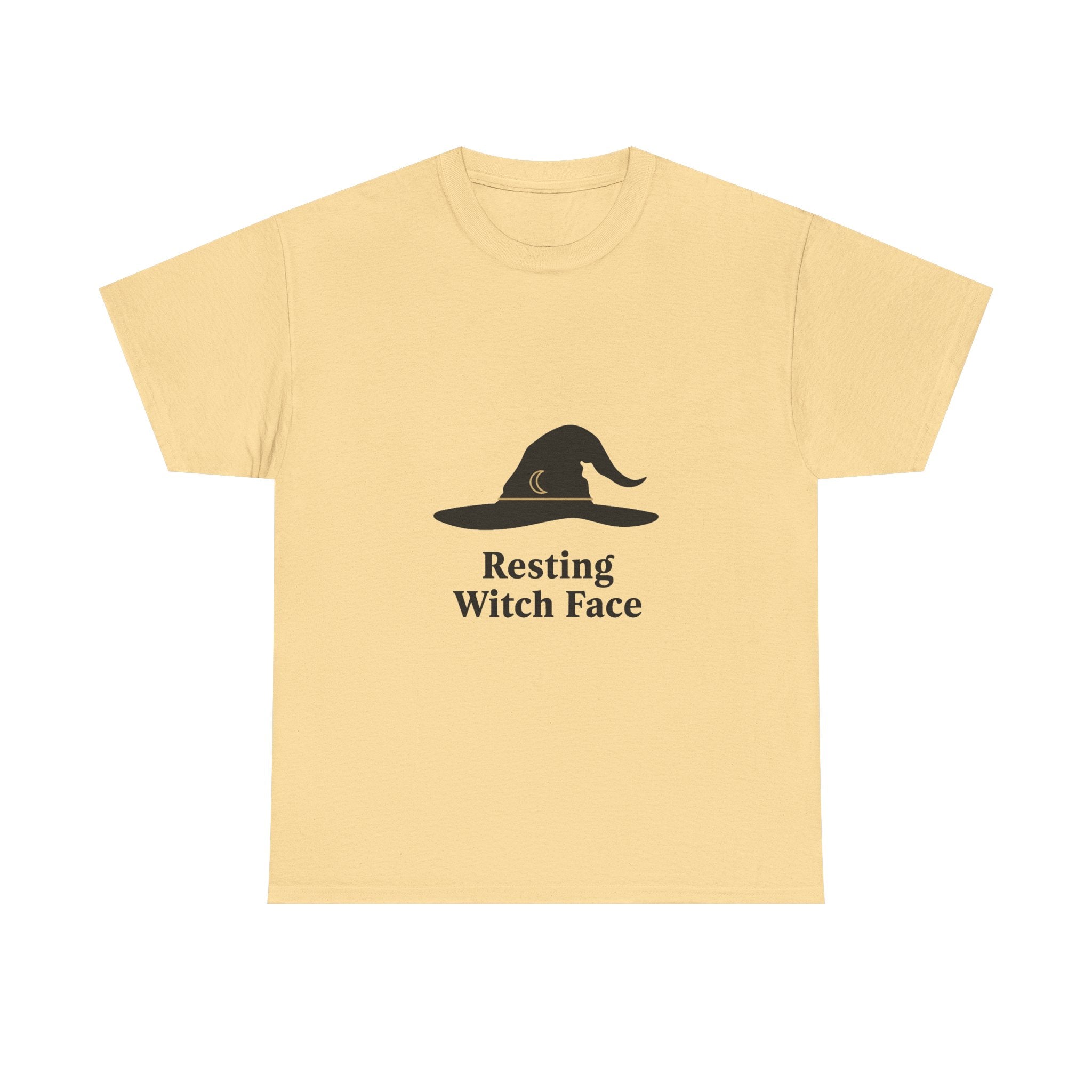 "Resting Witch Face" Witch Hat Funny Halloween T-Shirt