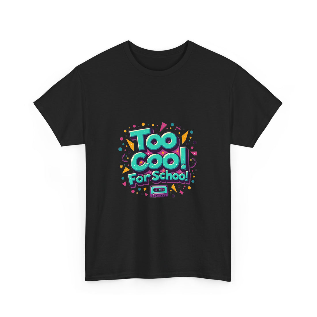 'Too Cool for School' Retro 90s Graphic T-Shirt
