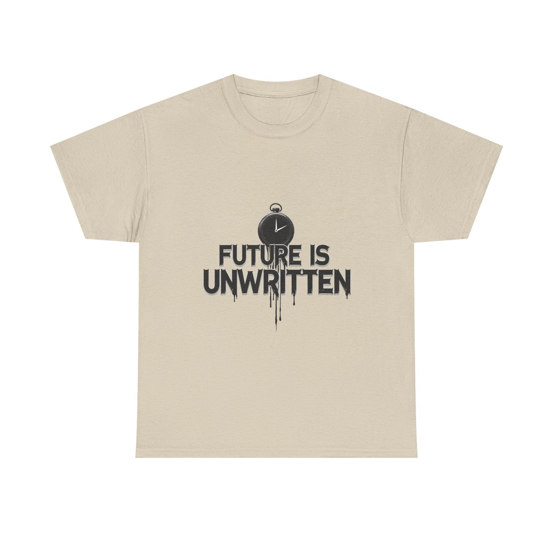 Future Is Unwritten Vintage Pocket Watch Graphic T-Shirt