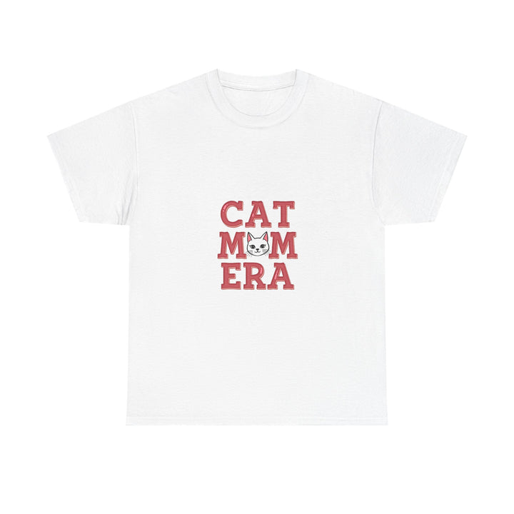 'Cat Mom Era' Cute Cat Mom Graphic T-Shirt