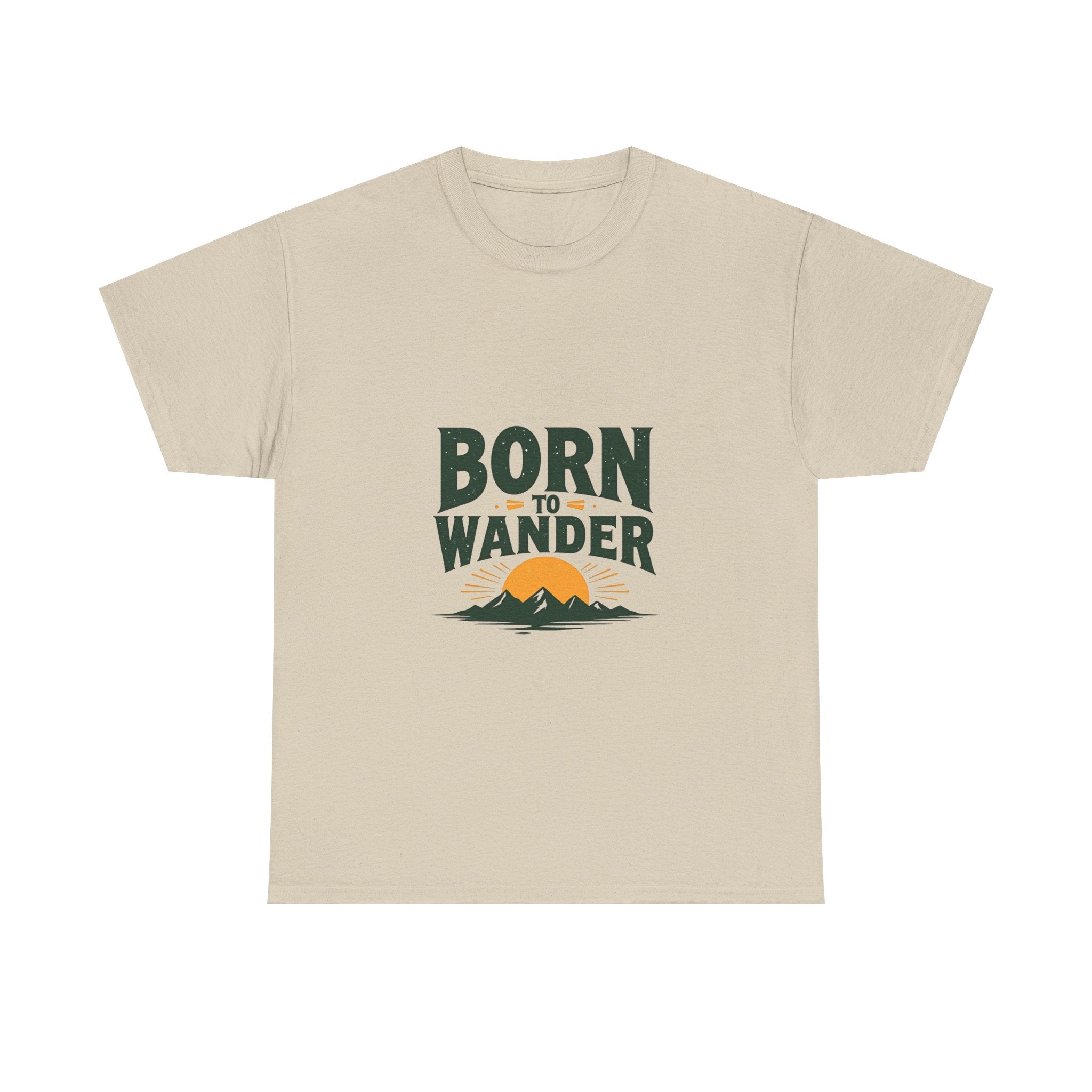 'Born to Wander' Retro Outdoor T-Shirt