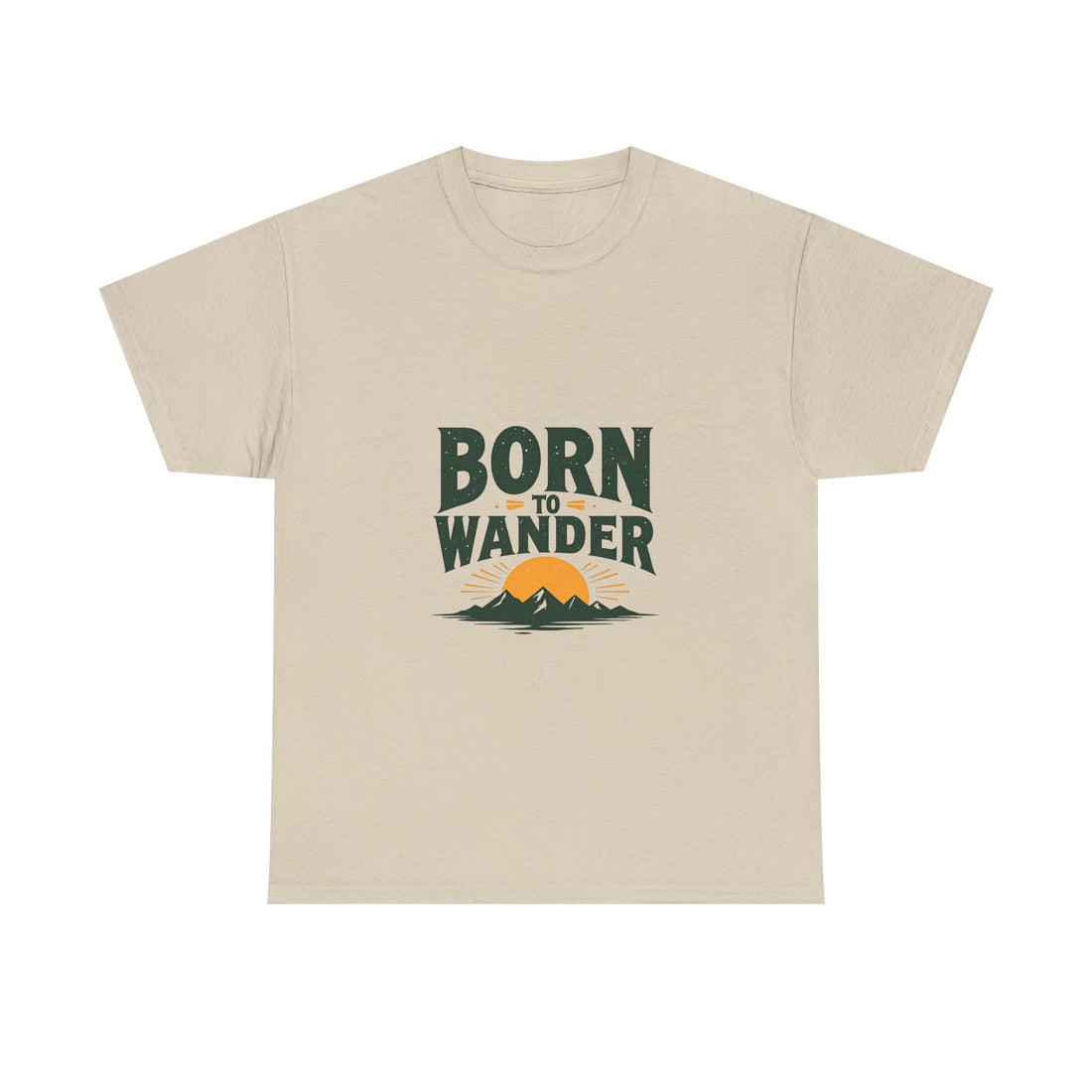 'Born to Wander' Retro Outdoor T-Shirt
