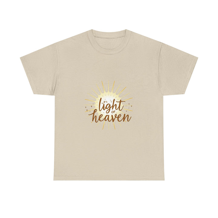 'Light of Heaven' Inspirational Sunburst Christian T-Shirt