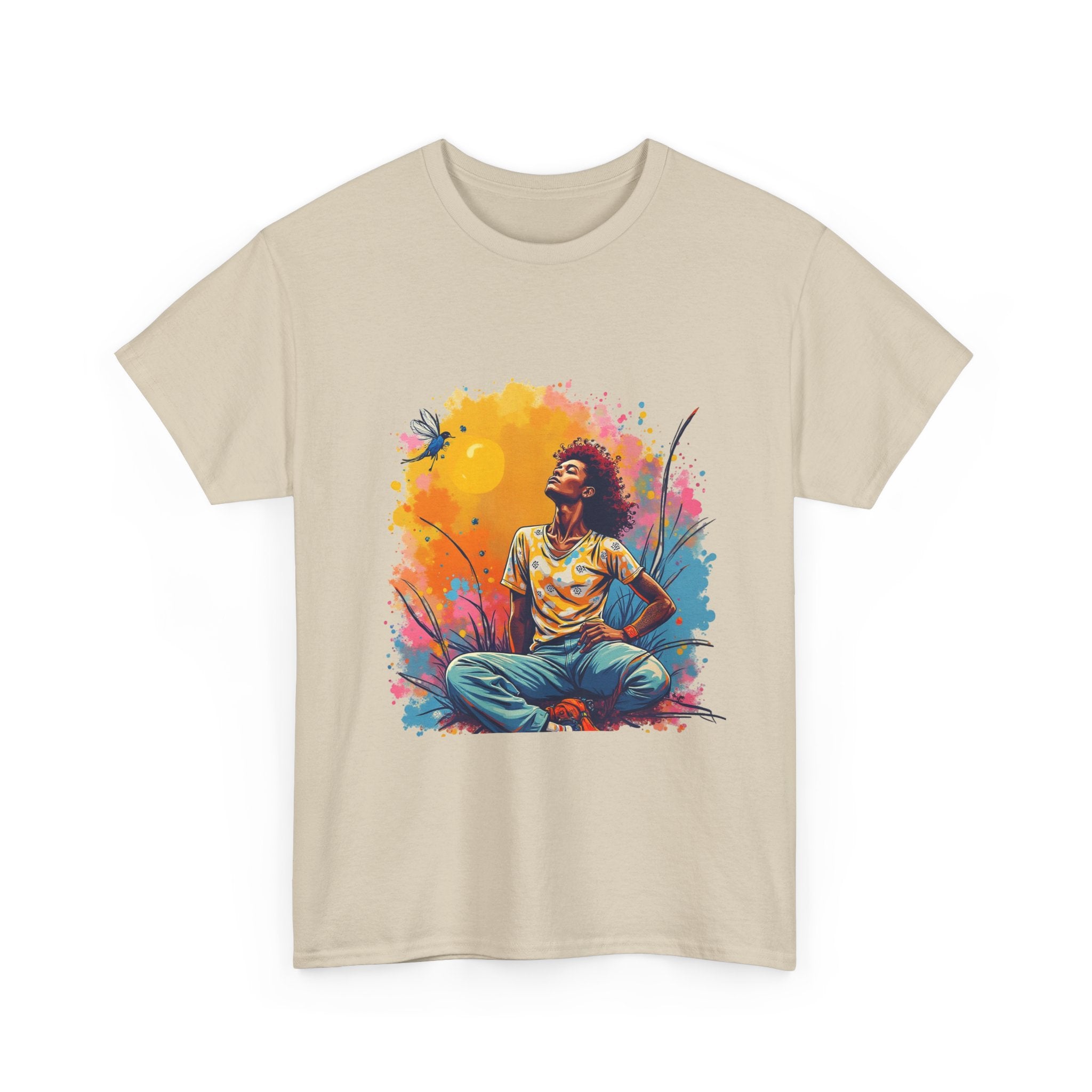 Meditative Afro Vibes T-Shirt