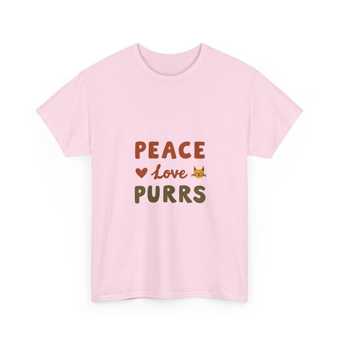 Peace, Love & Purrs T-Shirt