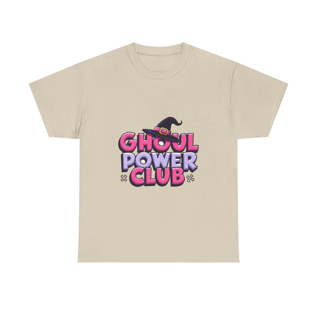 'Ghoul Power Club' Halloween Witch Hat Graphic T-Shirt