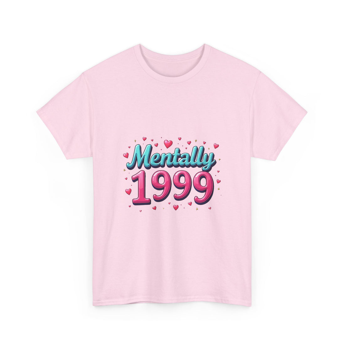 'Mentally 1999' Retro 90s Nostalgia Graphic T-Shirt