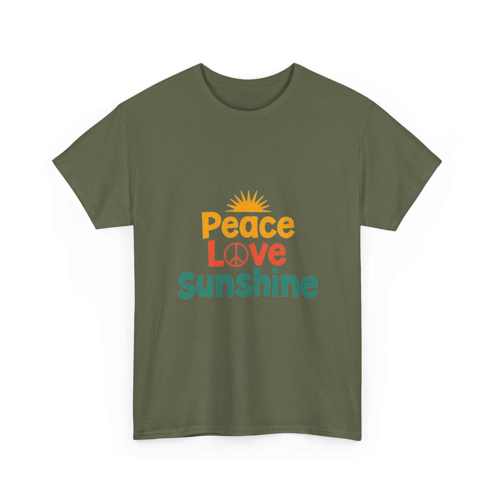 'Peace Love Sunshine' T‑Shirt