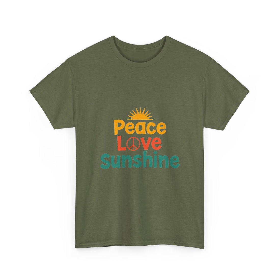 'Peace Love Sunshine' T‑Shirt