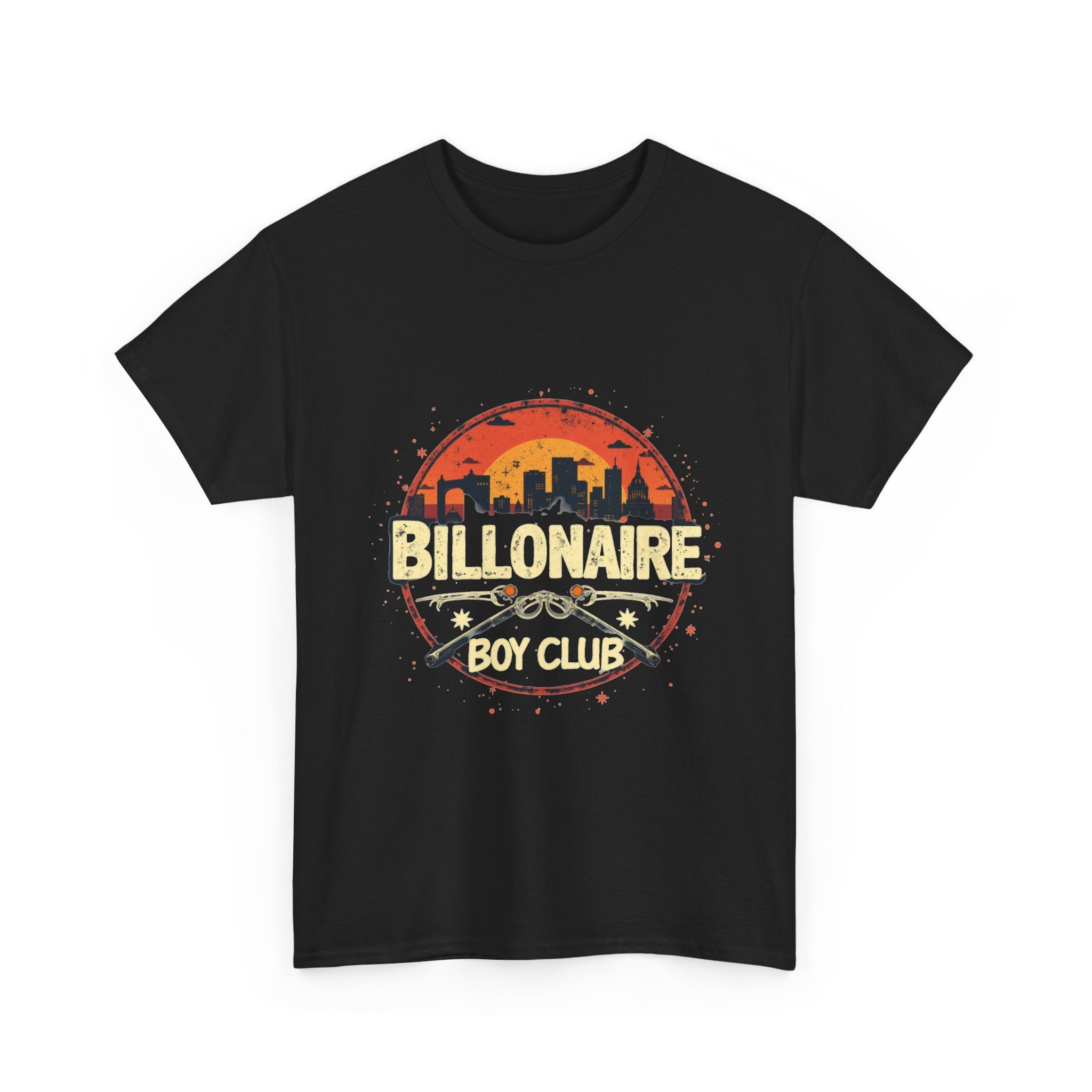 Billionaire Boy Club Vintage Sunset City Graphic T-Shirt