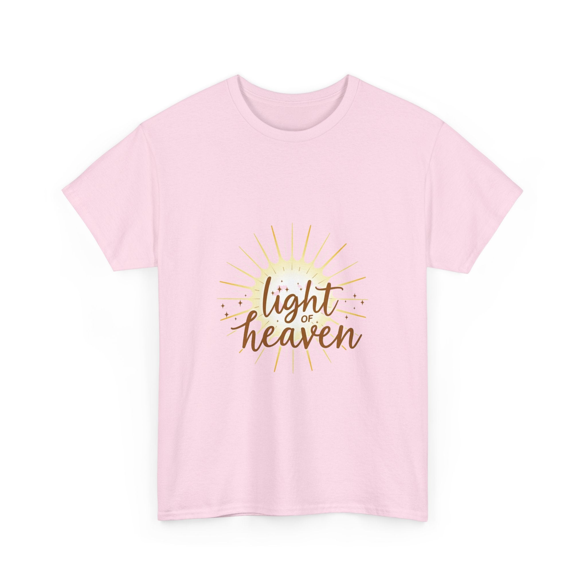 'Light of Heaven' Inspirational Sunburst Christian T-Shirt