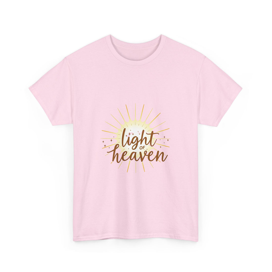 'Light of Heaven' Inspirational Sunburst Christian T-Shirt