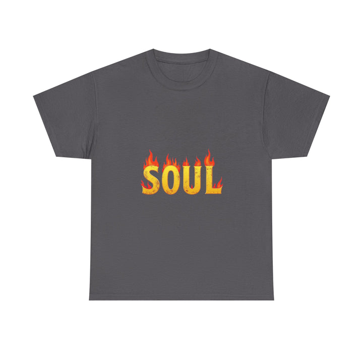 Soul Flame Bold Fire Graphic T-Shirt