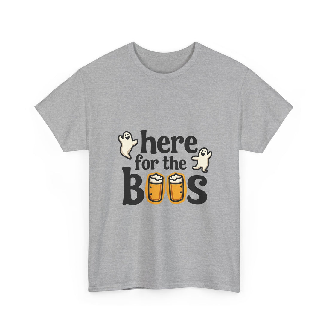 'Here for the Boos' Halloween T-Shirt