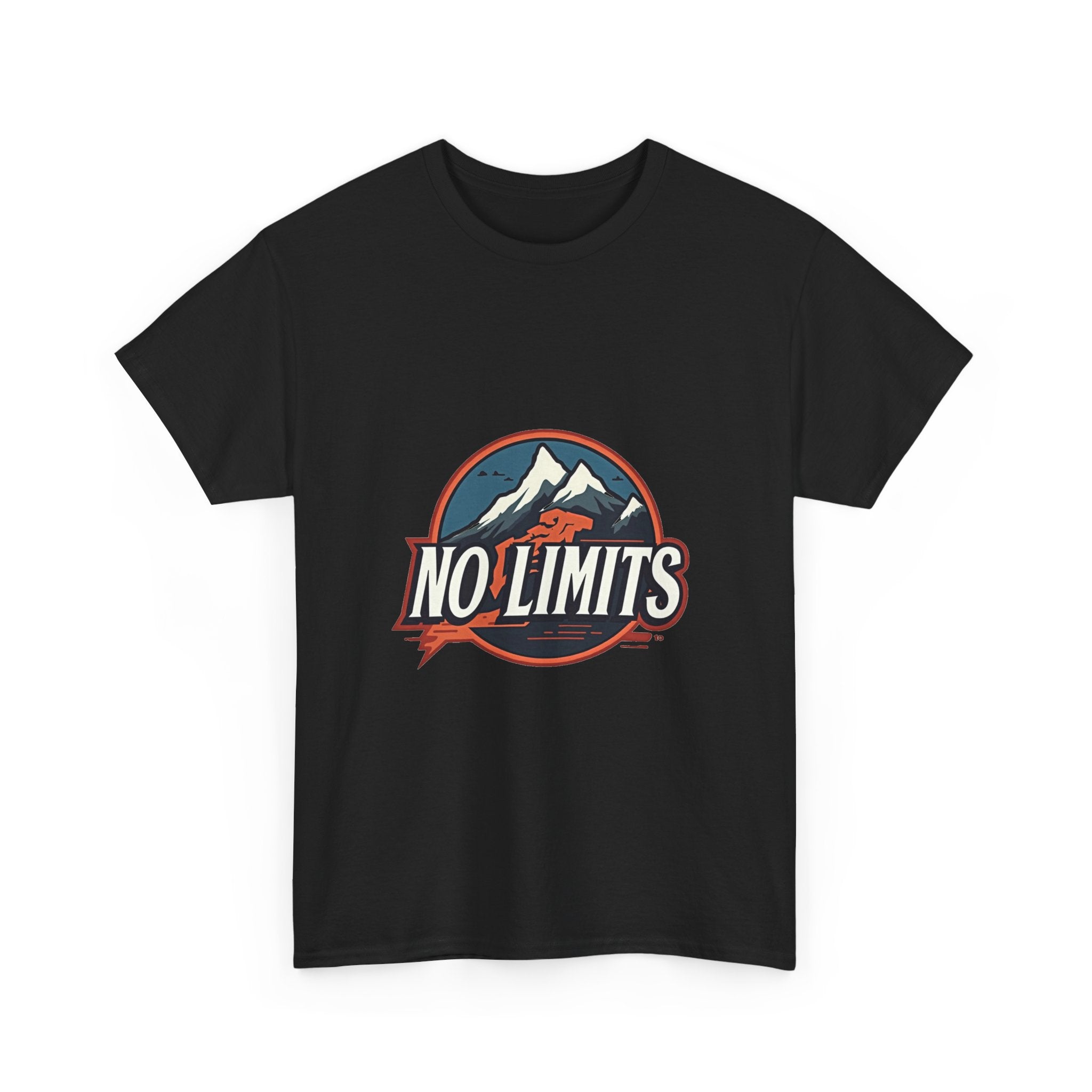 'No Limits' Mountain Adventure Graphic T-Shirt
