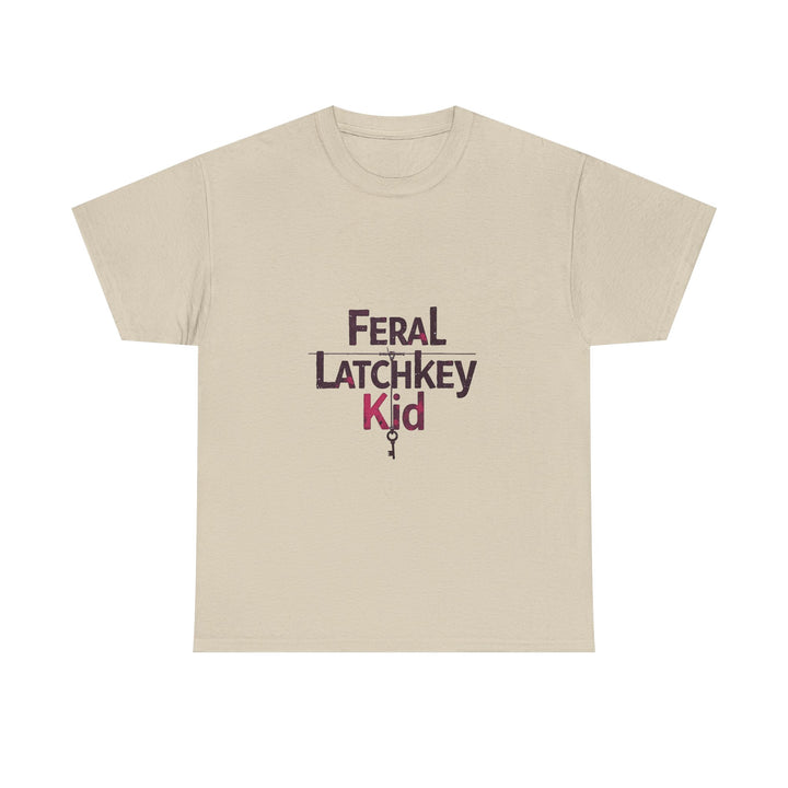 "Feral Latchkey Kid" Graphic T-Shirt