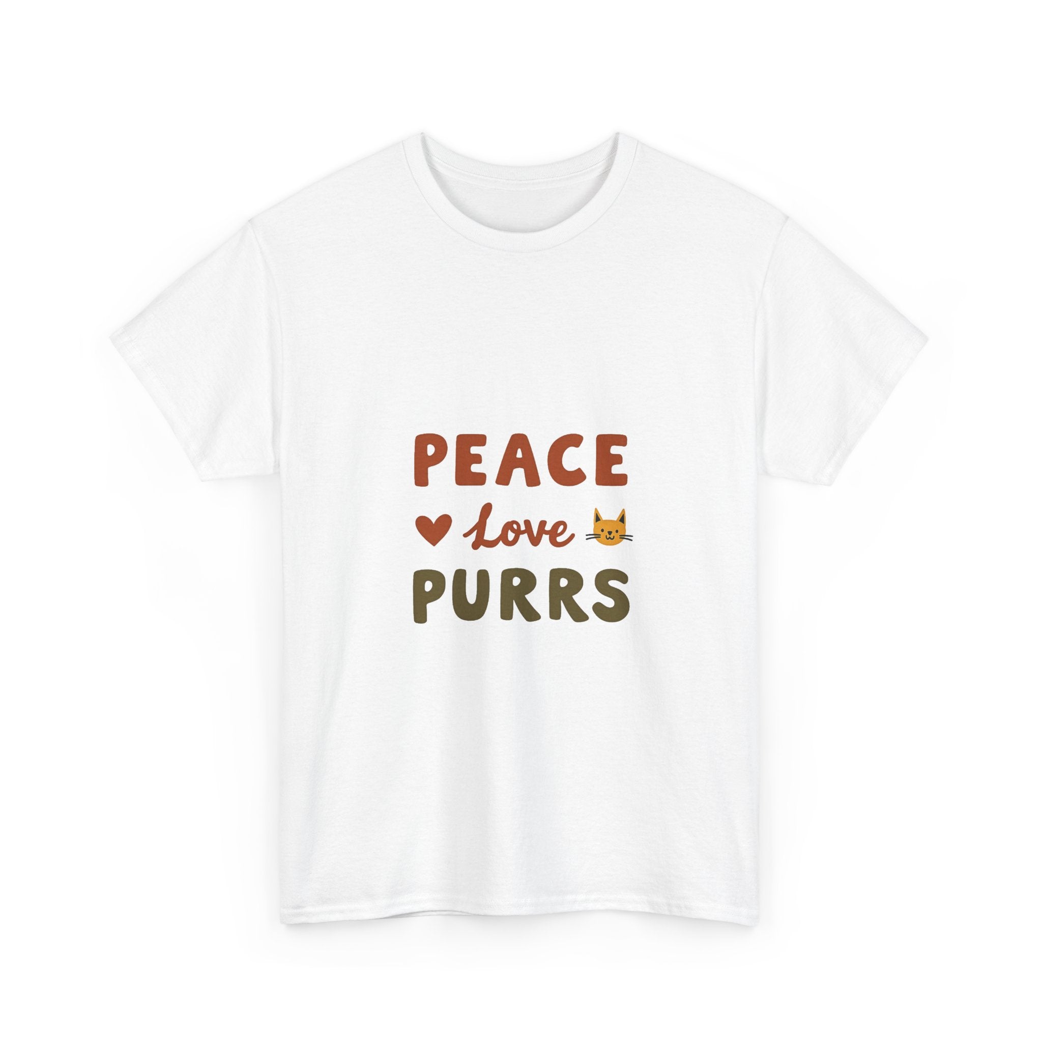 Peace, Love & Purrs T-Shirt