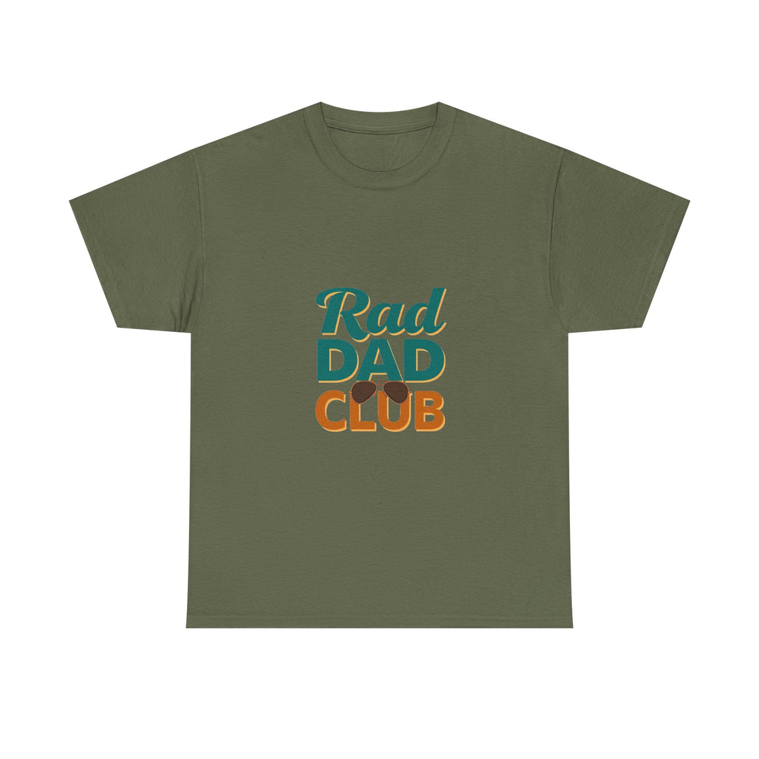 'Rad Dad Club' Retro Graphic Father's Day T-Shirt