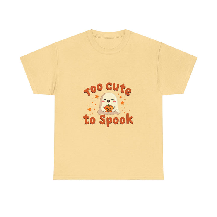 'Too Cute to Spook Ghost' Halloween T-Shirt