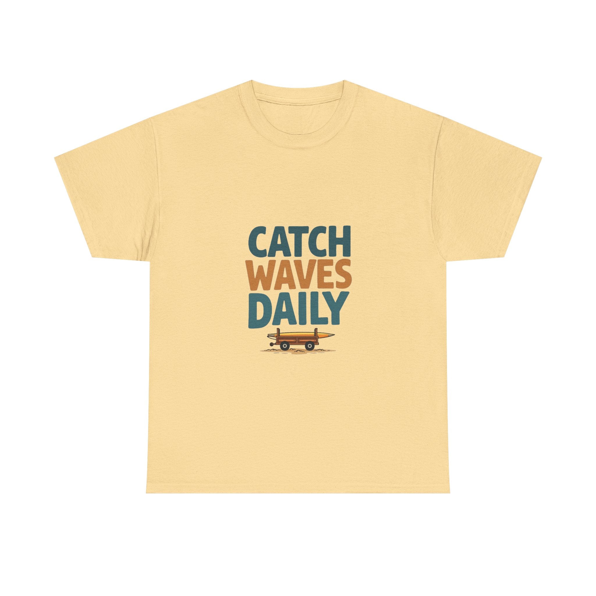 Catch Waves Daily Retro Surf Van T-Shirt