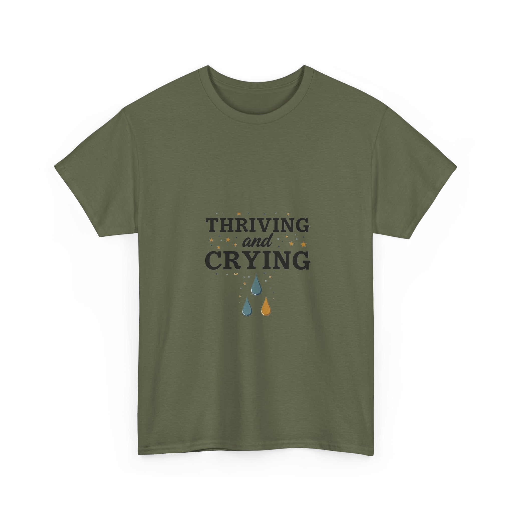 'Thriving and Crying' Graphic T‑Shirt