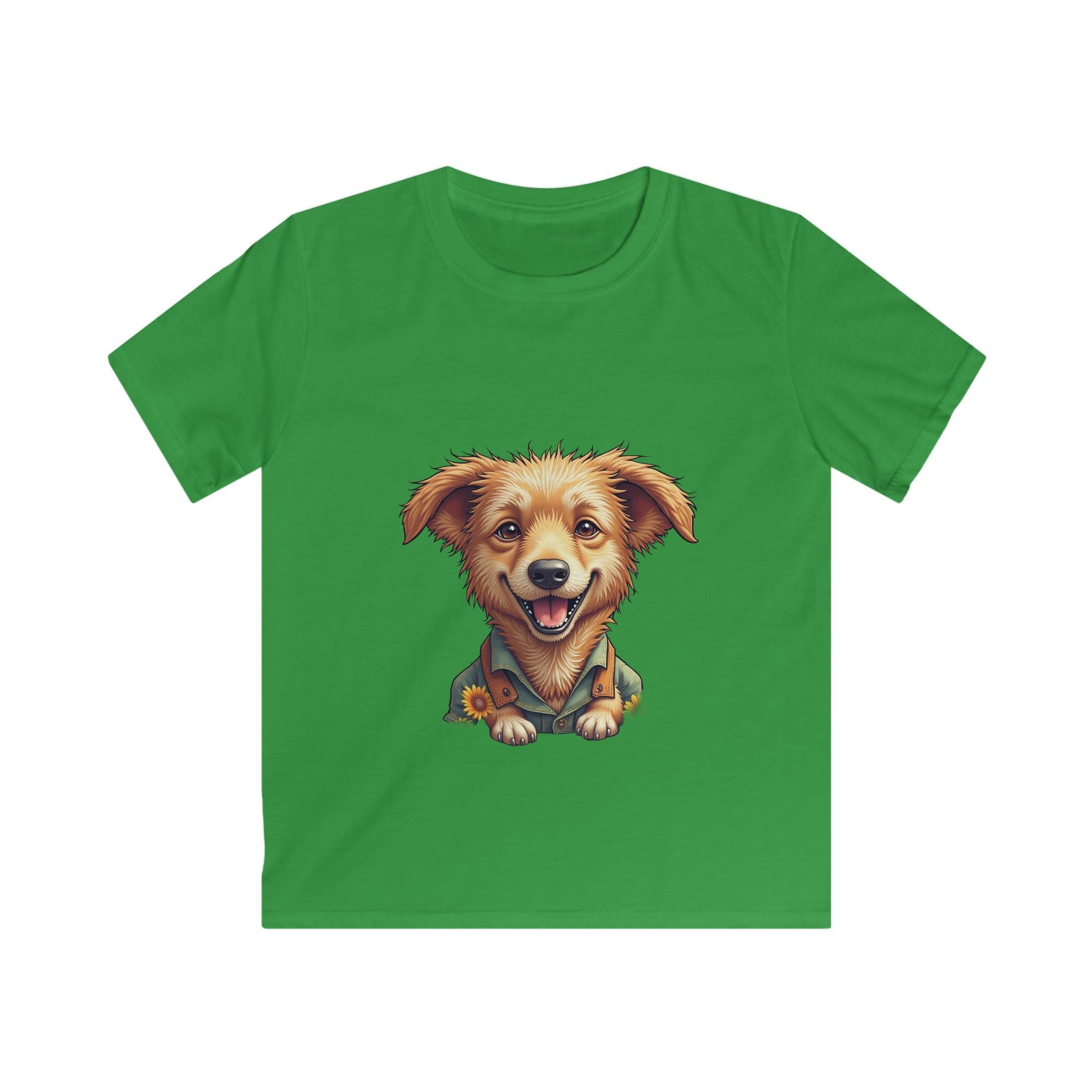 Happy Puppy Graphic T-Shirt for Children