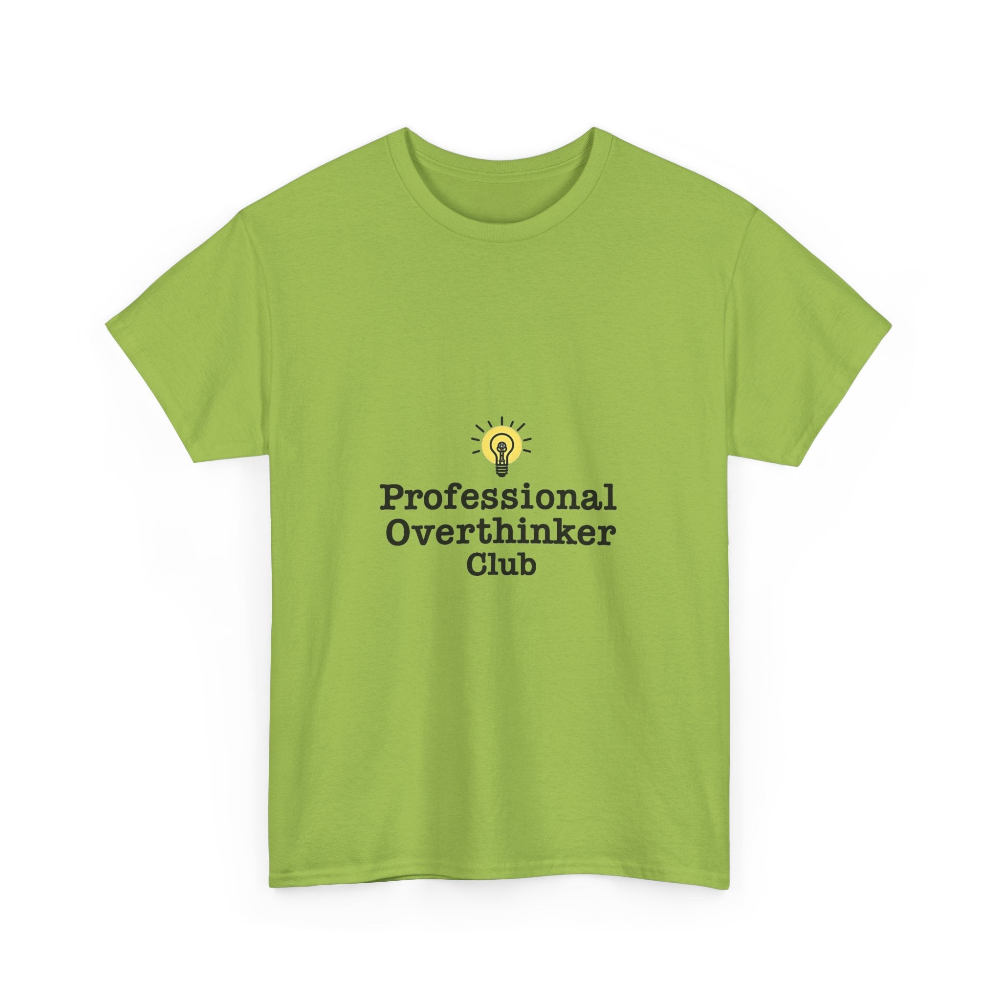'Professional Overthinker Club' Funny Introvert T-Shirt
