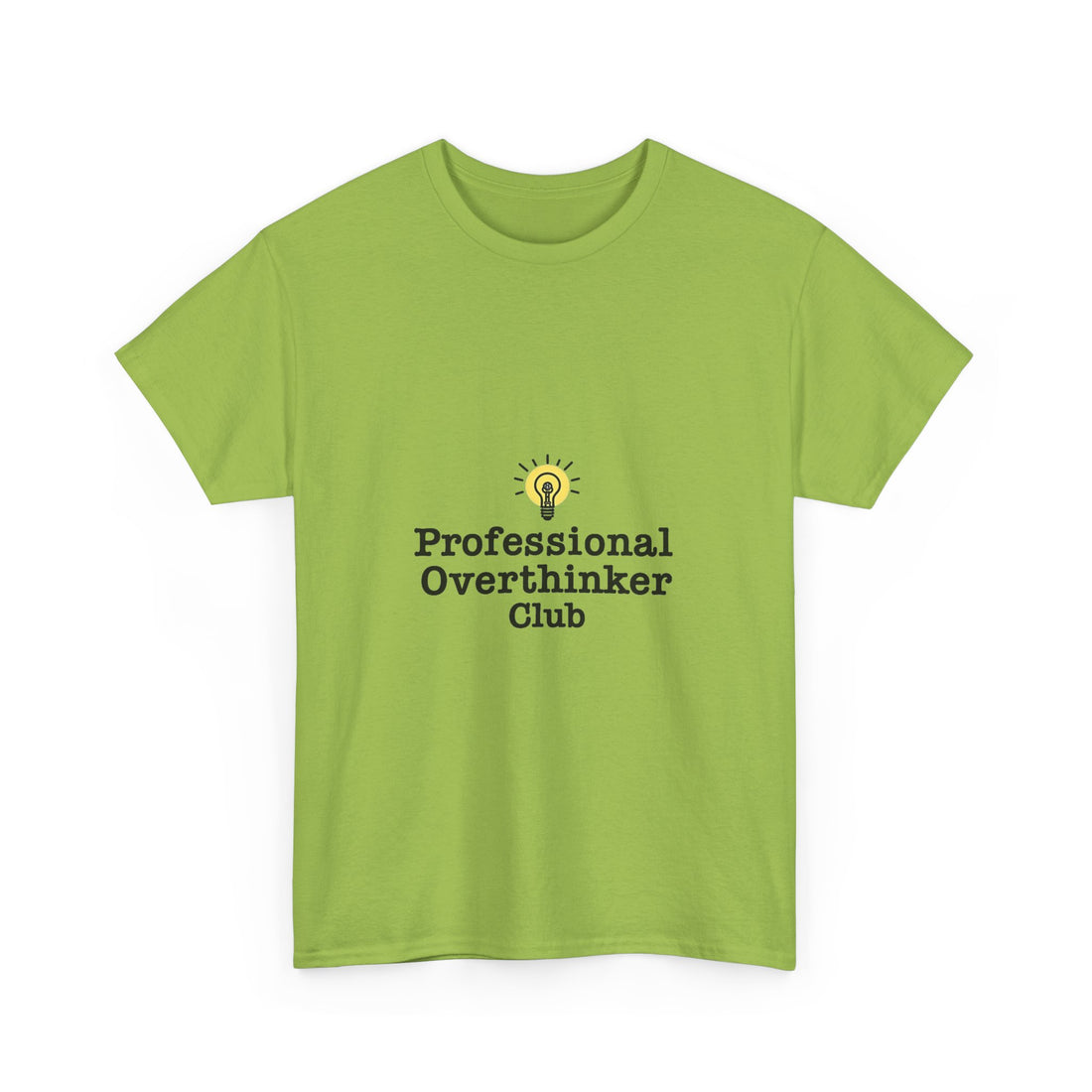 'Professional Overthinker Club' Funny Introvert T-Shirt