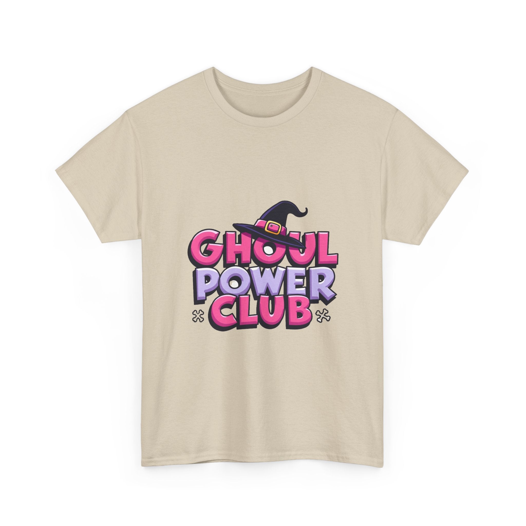 'Ghoul Power Club' Halloween Witch Hat Graphic T-Shirt