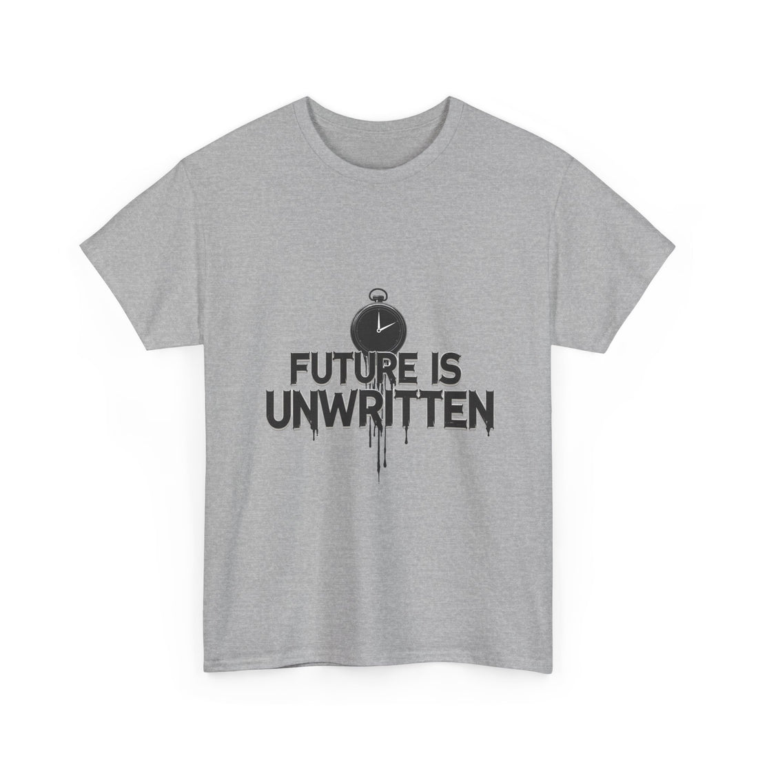 Future Is Unwritten Vintage Pocket Watch Graphic T-Shirt
