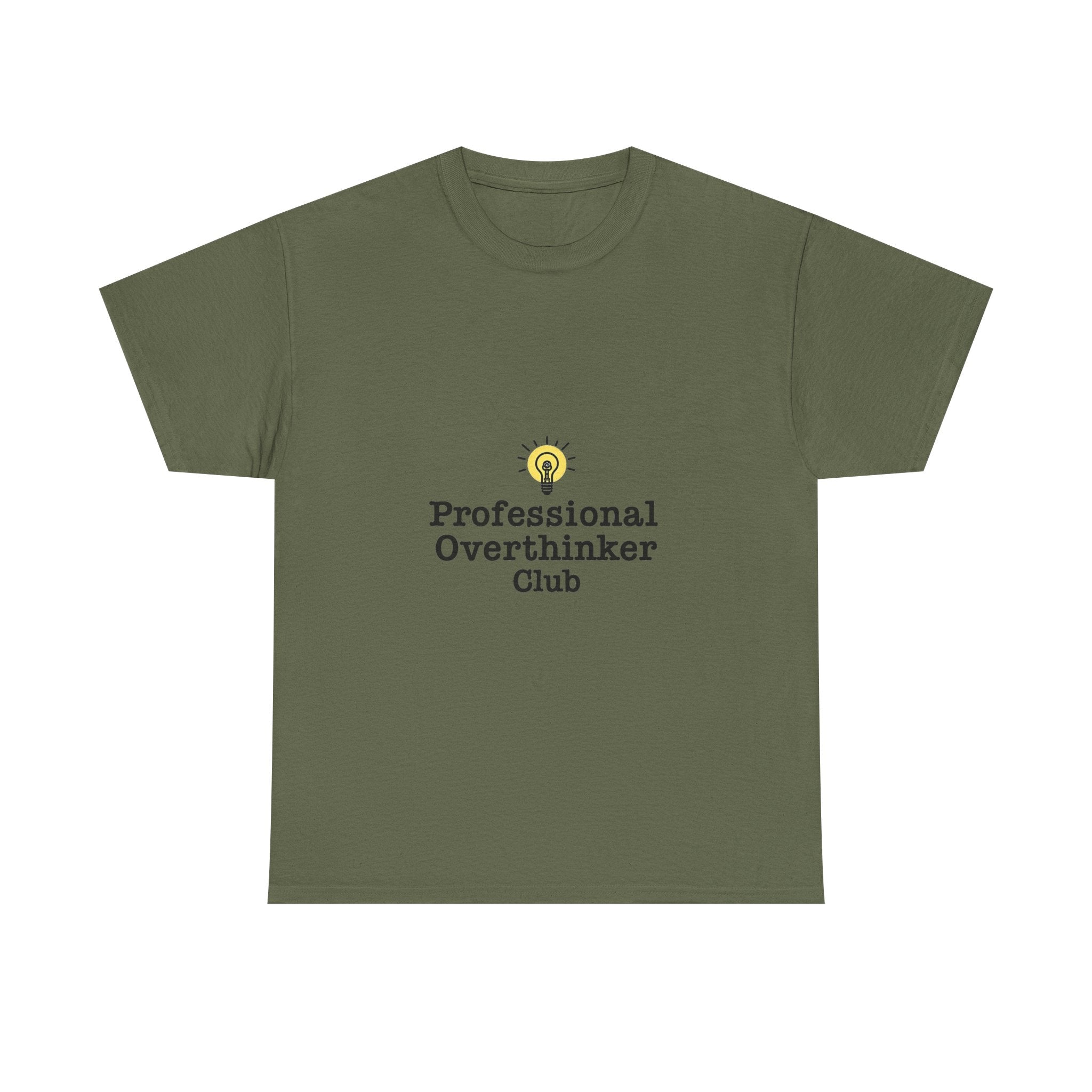 'Professional Overthinker Club' Funny Introvert T-Shirt