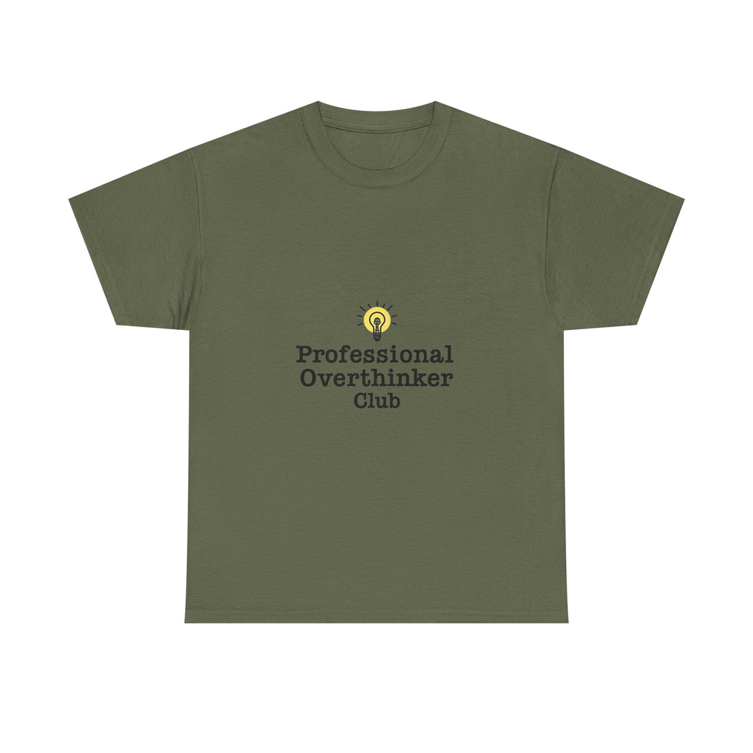 'Professional Overthinker Club' Funny Introvert T-Shirt