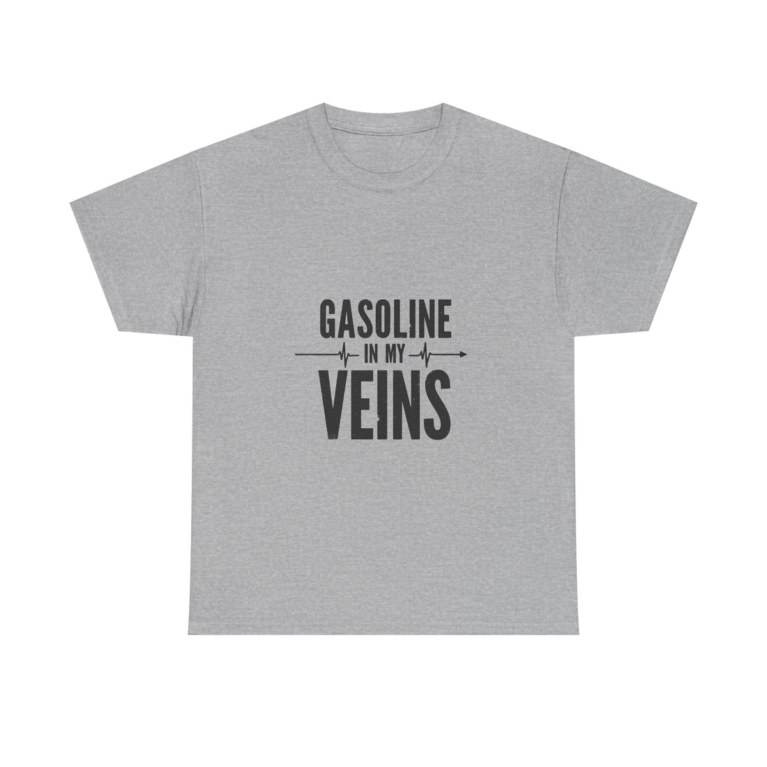 'Gasoline In My Veins' Vintage Mechanic Motorbike T-Shirt