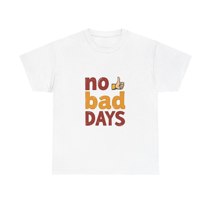 'no Bad Days' Retro Thumbs Up Positive Vibes T-Shirt