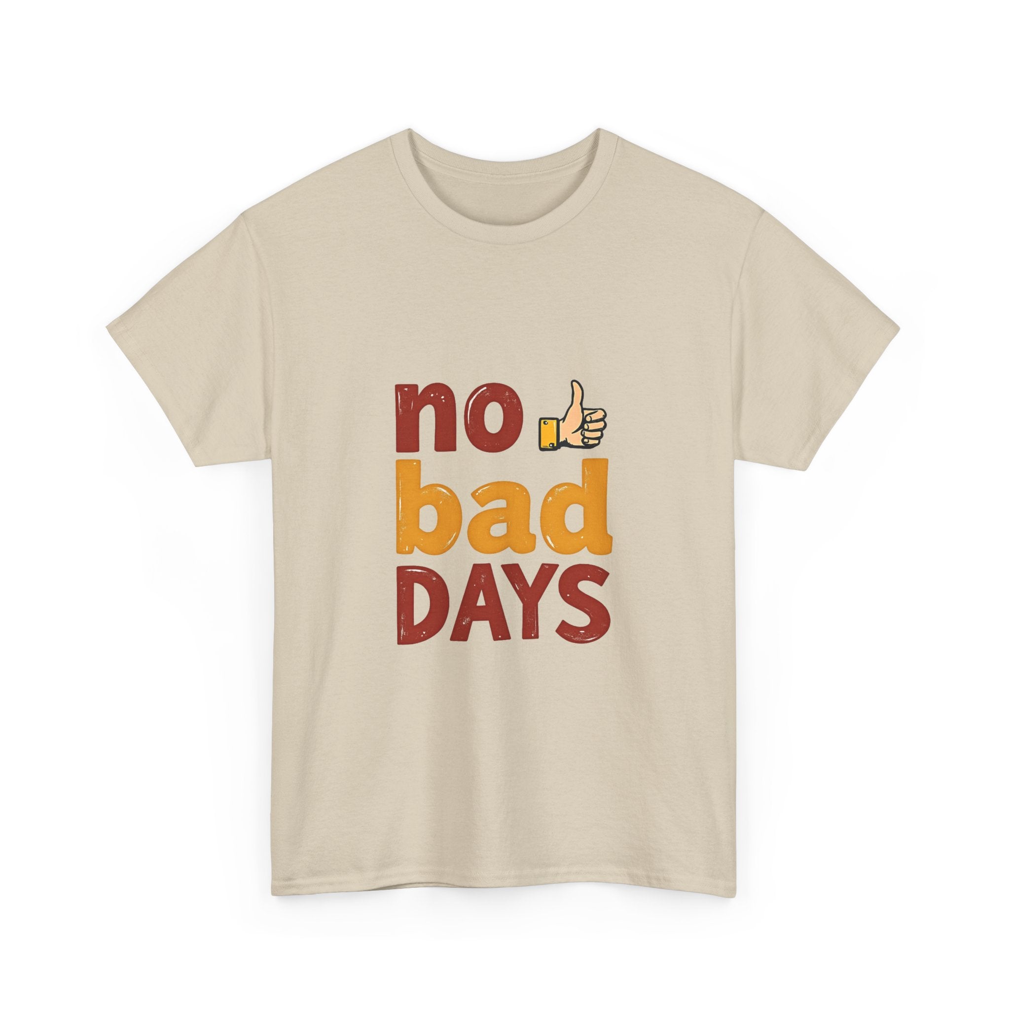 'no Bad Days' Retro Thumbs Up Positive Vibes T-Shirt