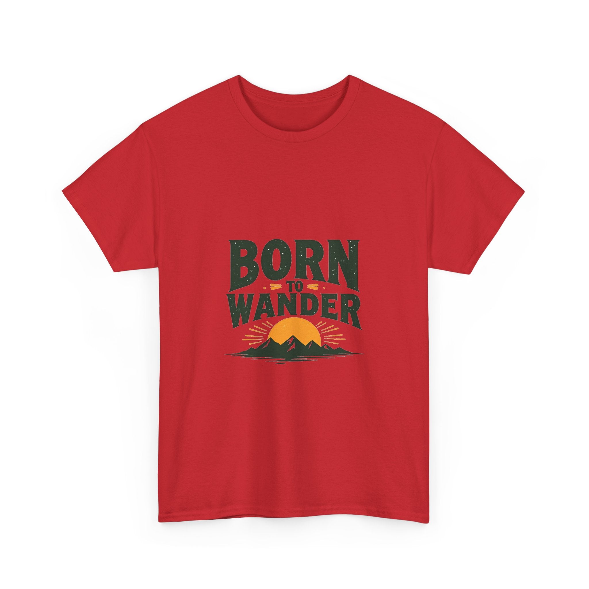 'Born to Wander' Retro Outdoor T-Shirt