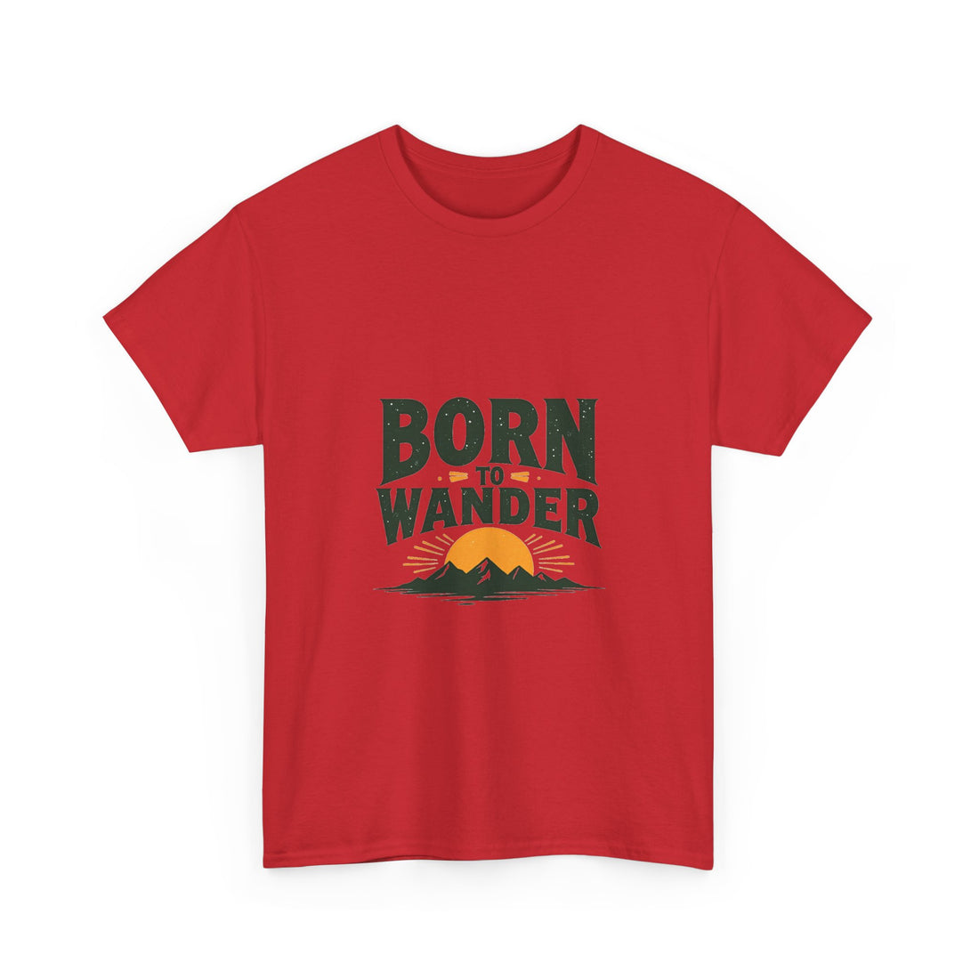 'Born to Wander' Retro Outdoor T-Shirt