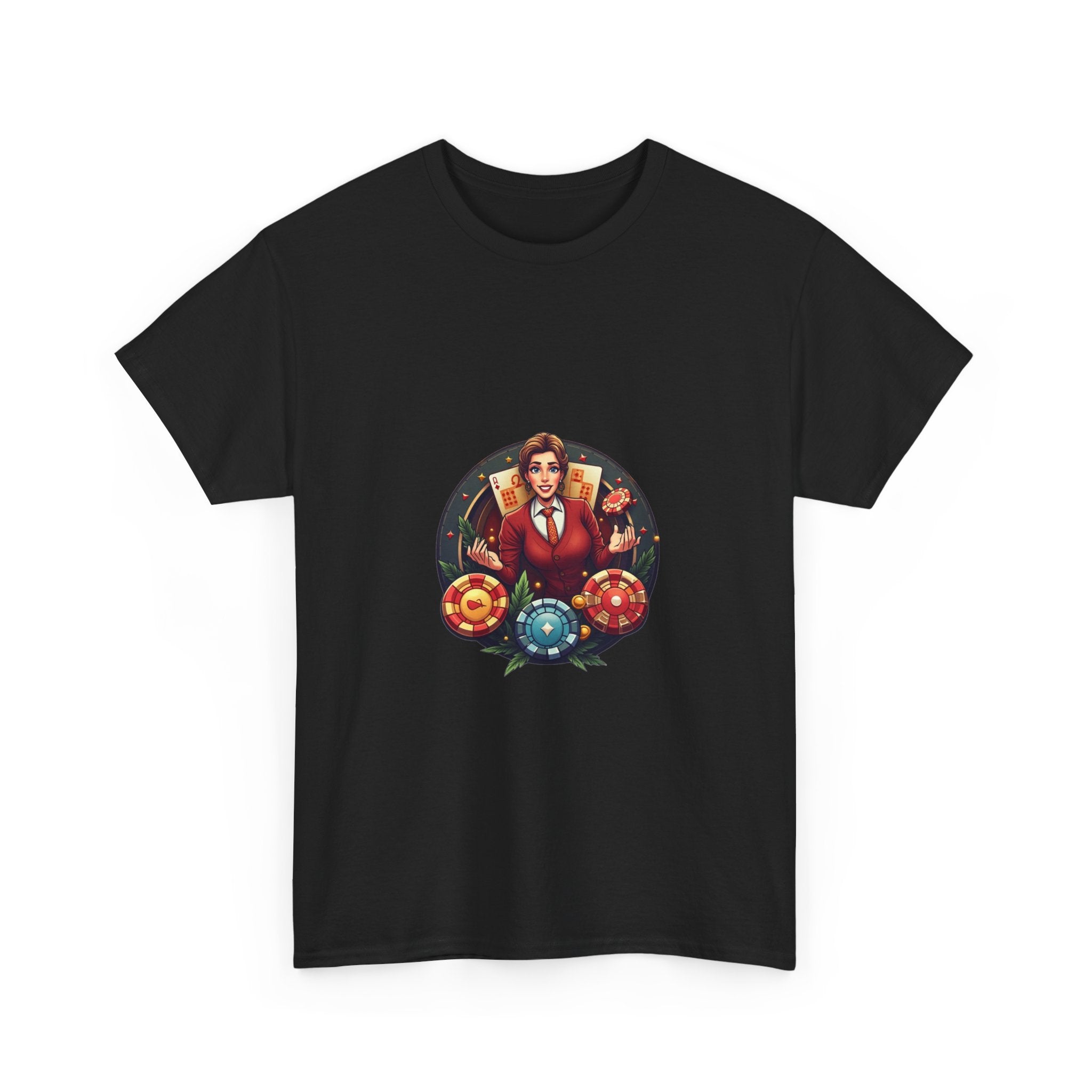 Tarot Magician' Mystical Card Reader Graphic T-Shirt