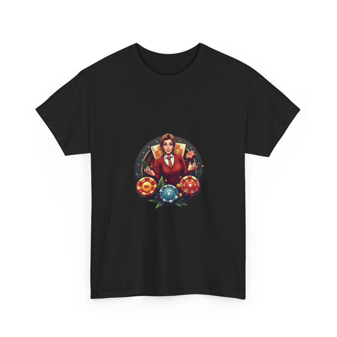 Tarot Magician' Mystical Card Reader Graphic T-Shirt